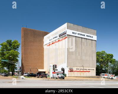 Chef Building Magic Chef building designed by Harris Armstrong Stock Photo - Alamy