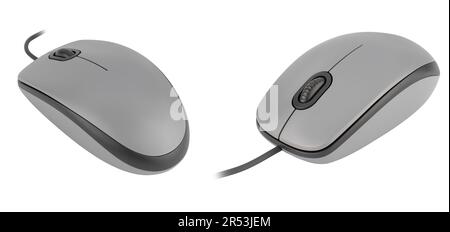 computer mouse, manipulator on a white background in isolation Stock Photo