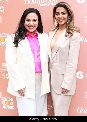 Los Angeles, United States. 31st May, 2023. LOS ANGELES, CALIFORNIA, USA - MAY 31: Gloria Calderon Kellett and Emeraude Toubia arrive at The Hollywood Reporter 2nd Annual 'Raising Our Voices' Event held at the Audrey Irmas Pavilion on May 31, 2023 in Los Angeles, California, United States. (Photo by Xavier Collin/Image Press Agency) Credit: Image Press Agency/Alamy Live News Stock Photo