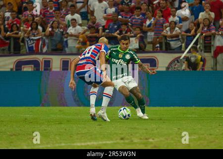 CE - FORTALEZA - 05/31/2023 - COPA DO BRASIL 2023, FORTALEZA X PALMEIRAS - Dudu player of Palmeiras during a match against Fortaleza at the Arena Castelao stadium for the 2023 Copa do Brasil championship. Photo: Lucas Emanuel/AGIF/Sipa USA Stock Photo