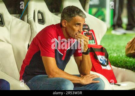 CE - FORTALEZA - 05/31/2023 - COPA DO BRASIL 2023, FORTALEZA X PALMEIRAS - Fortaleza's coach during a match against Palmeiras at Arena Castelao stadium for the 2023 Copa do Brasil championship. Photo: Lucas Emanuel/AGIF/Sipa USA Stock Photo