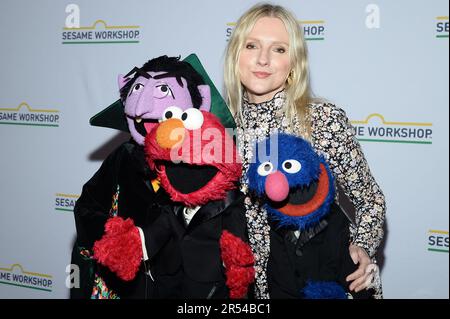 New York, USA. 31st May, 2023. Laura Brown attends the Sesame Workshop's 2023 Benefit Gala at Cipriani 42nd Street, New York, NY, May 31, 2023. (Photo by Anthony Behar/Sipa USA) Credit: Sipa USA/Alamy Live News Stock Photo