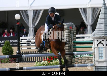 Show Jumping at Rolex Stadium during the Land Rover Kentucky Three