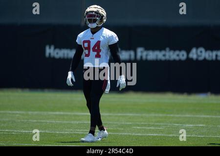 San Francisco 49ers' Javon Hargrave takes part in an NFL football practice  in Santa Clara, Calif., Tuesday, June 6, 2023. (AP Photo/Jeff Chiu Stock  Photo - Alamy