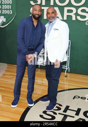 Westwood, USA. 31st May, 2023. Lil Dru III, Dru Joyce II arrives at The Shooting Stars Premiere held at The Regency Village theatre in Westwood, CA on Wednesday, May 31, 2023. (Photo By Juan Pablo Rico/Sipa USA) Credit: Sipa USA/Alamy Live News Stock Photo