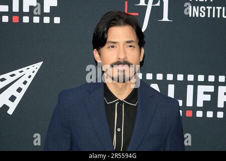 May 31, 2023, Los Angeles, California, USA: LOS ANGELES, CA - MAY 31: Carlos Santos at the LALIFF opening night film Flamin' Hot held at the TCL Chinese Theatre IMAX (Credit Image: © Nina Prommer/ZUMA Press Wire) EDITORIAL USAGE ONLY! Not for Commercial USAGE! Stock Photo