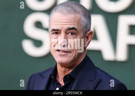 WESTWOOD, LOS ANGELES, CALIFORNIA, USA - MAY 31: American actor Dermot Mulroney arrives at the Los Angeles Premiere Of Peacock's 'Shooting Stars' held at the Regency Village Theatre on May 31, 2023 in Westwood, Los Angeles, California, United States. (Photo by Xavier Collin/Image Press Agency) Stock Photo