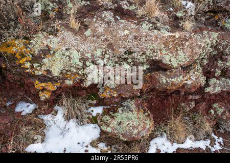 Capulin Volcano National Monument in New Mexico Stock Photo