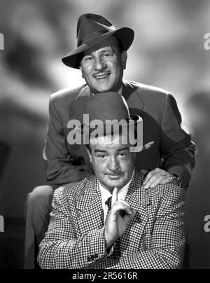 BUD ABBOTT; LOU COSTELLO. Stock Photo