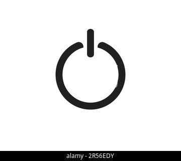 Power icon design vector template Stock Vector