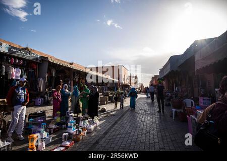 Morocco. Ouarzazate. souk Stock Photo