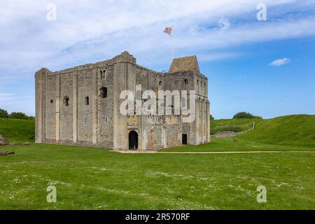 Castle Rising is a well preserved ruined castle in Norfolk, UK. Built ...