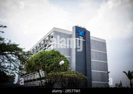 Rwanda. Kigali. Hotel des Mille Collines Stock Photo