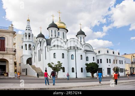 Cuba. Havana. Our Lady of Kazan Russian Orthodox Church Stock Photo