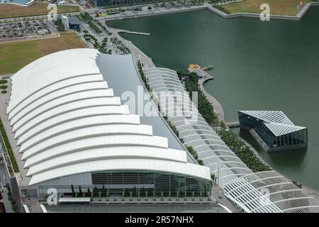 Marina Bay Sands shopping centre in Singapore Stock Photo