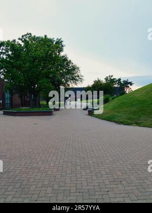 Overland Park, Kansas - May 31, 2023: Johnson County Community College Campus Stock Photo