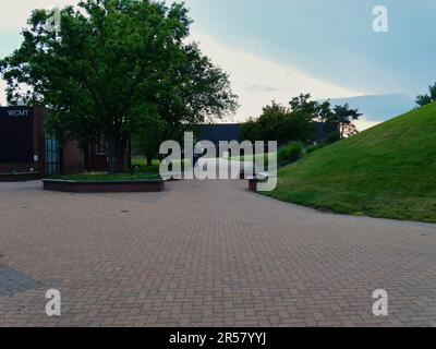 Overland Park, Kansas - May 31, 2023: Johnson County Community College Campus Stock Photo