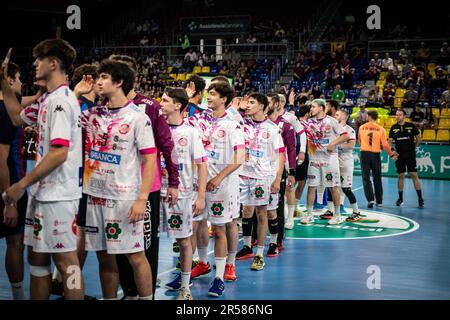 Barcelona, Spain. 01st June, 2023. Liga ASOBAL at Palau Blaugrana, in Barcelona, Spain on June 1, 2023. (Photo/Felipe Mondino) Credit: Independent Photo Agency/Alamy Live News Stock Photo