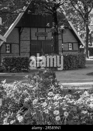 small village in the german munsterland Stock Photo