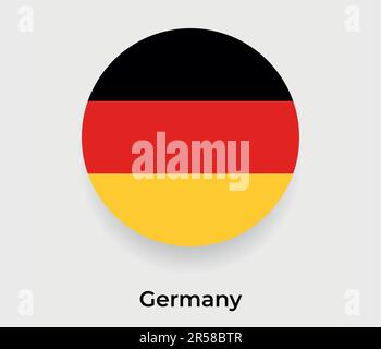 Germany map collection. Country shape with colored regions. Deep Purple ...