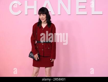 Tokyo, Japan. 1st June, 2023. Japanese actress Rinko Kikuchi poses for a photo call at French luxury brand Chanel's 2022/23 Metiers d'Art collection in Tokyo on Thursday, June 1, 2023. (photo by Yoshio Tsunoda/AFLO) Stock Photo