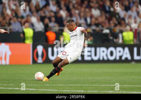 Budapest, Hungary. 31st May, 2023. Fernando (Sevilla) Football/Soccer : UEFA Europa League final 2023 Budapest match between Sevilla FC 1 (PK 4-1) 1 AS Roma at the Puskas Arena in Budapest, Hungary . Credit: Mutsu Kawamori/AFLO/Alamy Live News Stock Photo