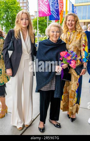 AMSTERDAM - Princess Beatrix, Princess Mabel And Daughter Countess ...