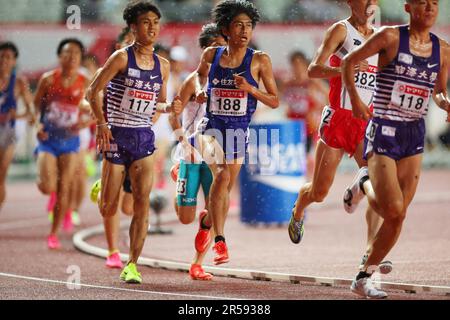 Osaka, Japan. 1st June, 2023. Kazuki Tamura Athletics : The 107th Japan Track & Field National Championships Men's 5000m Final at Yanmar Stadium Nagai in Osaka, Japan . Credit: Naoki Morita/AFLO SPORT/Alamy Live News Stock Photo
