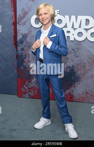 Thomas Parobek attends the Apple TV+ limited series premiere of 