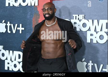 New York, USA. 01st June, 2023. Hank Strong attends Apple TV   ‘The Crowded Room' premiere at the Museum of Modern Art (MoMA), New York, NY, June 1, 2023. (Photo by Anthony Behar/Sipa USA) Credit: Sipa USA/Alamy Live News Stock Photo