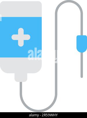 Intravenous icon vector image. Stock Vector
