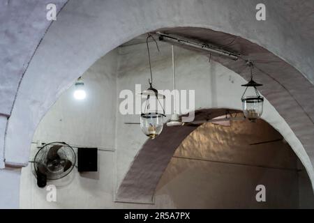 The Zainuddin Makhdoom Mosque is a famous mosque located in Ponnani in the Malappuram District of Kerala 20-05-2023 Stock Photo