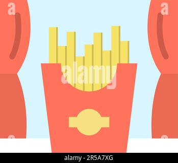 Movie Film icon vector image. Stock Vector