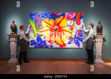 London UK. 2 June 2023 .MARC QUINN (B. 1964) Green House, Estimate GBP 30,000 –  50,000. The Robin and Rupert Hambro collection preview at Christie's London. The sale takes place on 8 June.Credit: amer ghazzal/Alamy Live News Stock Photo