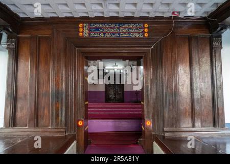 The Zainuddin Makhdoom Mosque is a famous mosque located in Ponnani in the Malappuram District of Kerala 20-05-2023 Stock Photo