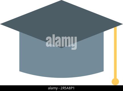 Mortarboard icon vector image. Stock Vector