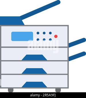 Photocopy icon vector image. Suitable for mobile application web application and print media. Stock Vector