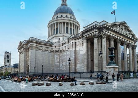 Paris, France - 09-10-2018: the beautiful Pantheon Stock Photo