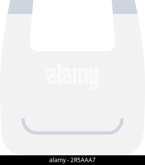 Plastic bag vector icon illustration / ecology symbol Stock Vector ...