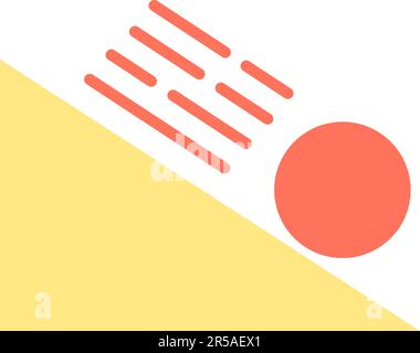 Rolling icon vector image. Stock Vector
