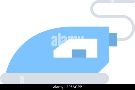 Steam Iron icon vector image. Suitable for mobile application web application and print media. Stock Vector