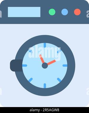 Timer icon vector image. Suitable for mobile application web application and print media. Stock Vector