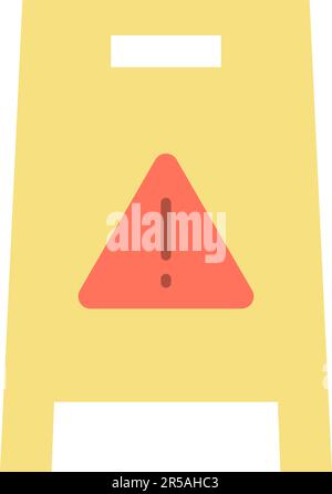 Wet Floor icon vector image. Suitable for mobile application web application and print media. Stock Vector
