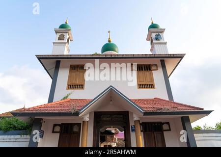 The Zainuddin Makhdoom Mosque is a famous mosque located in Ponnani in the Malappuram District of Kerala 20-05-2023 Stock Photo