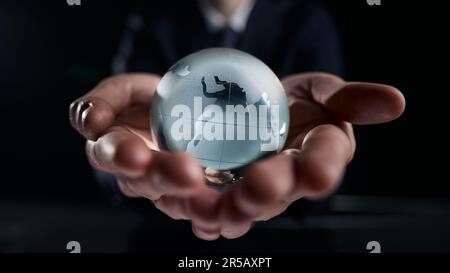 a person helping others or making a positive impact in their community Stock Photo