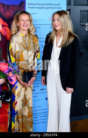 Amsterdam, The Netherlands. 01st June, 2023. Princess Mabel With Her ...