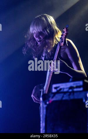 Milan, Italy. 30th May, 2023. MILAN, ITALY - MAY 30: Melanie Radford of Built to Spill performs at Fabrique Milan on May 25, 2023 in Milan, Italy. (Photo by Roberto Finizio/NurPhoto) Credit: NurPhoto SRL/Alamy Live News Stock Photo