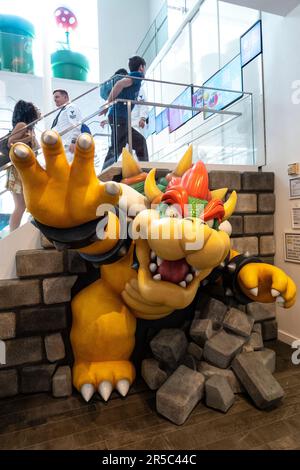 Nintendo NY Store reveals new Bowser statue - My Nintendo News