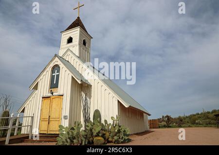 Elvis Memorial Chapel, Arizona Stock Photo