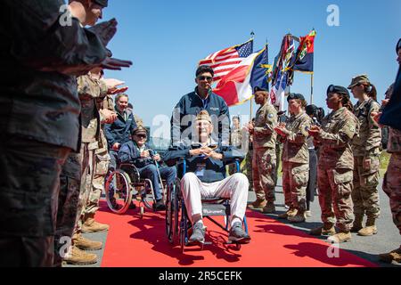 D-Day Veterans Of The 29th Infantry Division Attend A Ceremony At ...